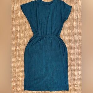 Rabbit Rabbit Rabbit 1980’s/1990’s Blue/Green Plaid Dress